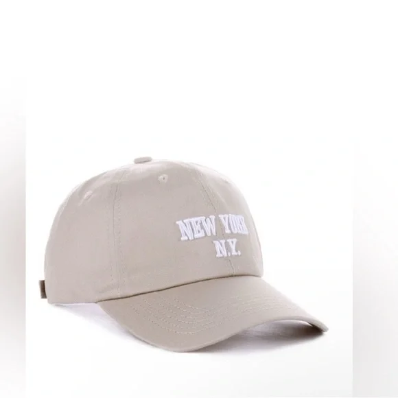 Zenana NEW YORK
EMBROIDERED COTTON
BASEBALL CAP NWOT - Picture 2 of 3